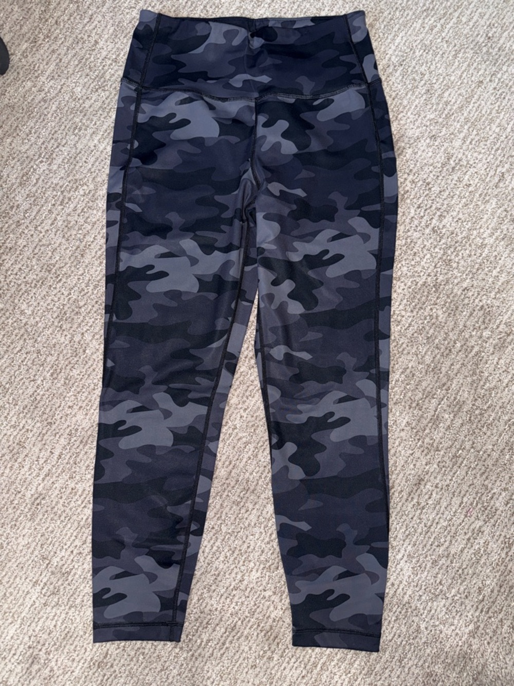 Lole Gray Black Camo Leggings